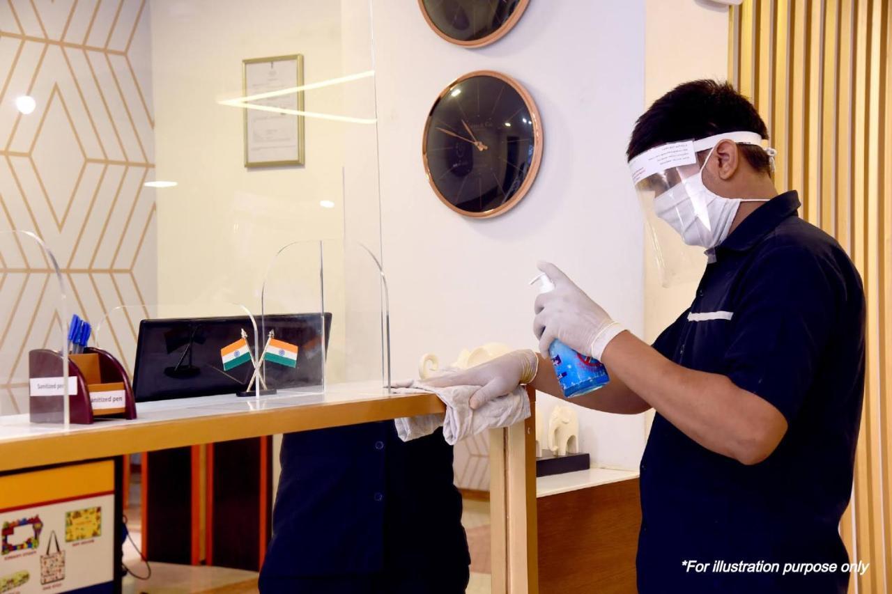 Oyo 63841 White Orchid Hotel Indraprast Ngoại thất bức ảnh